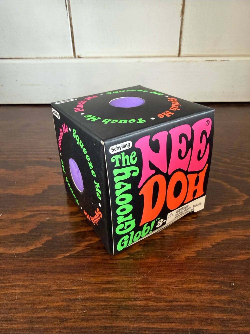 Schylling Nee Doh Groovy Glob Sensory Toy - Purple